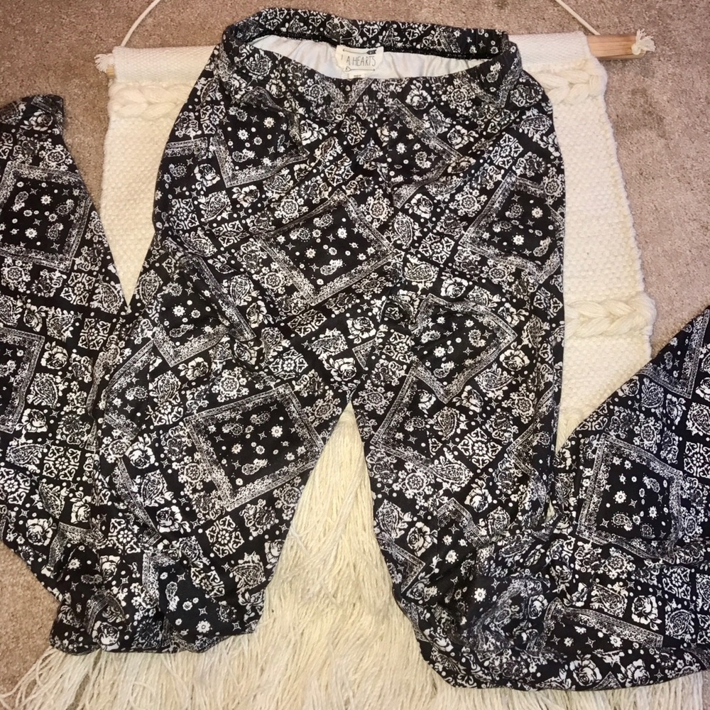Festival velvet bell bottom pants